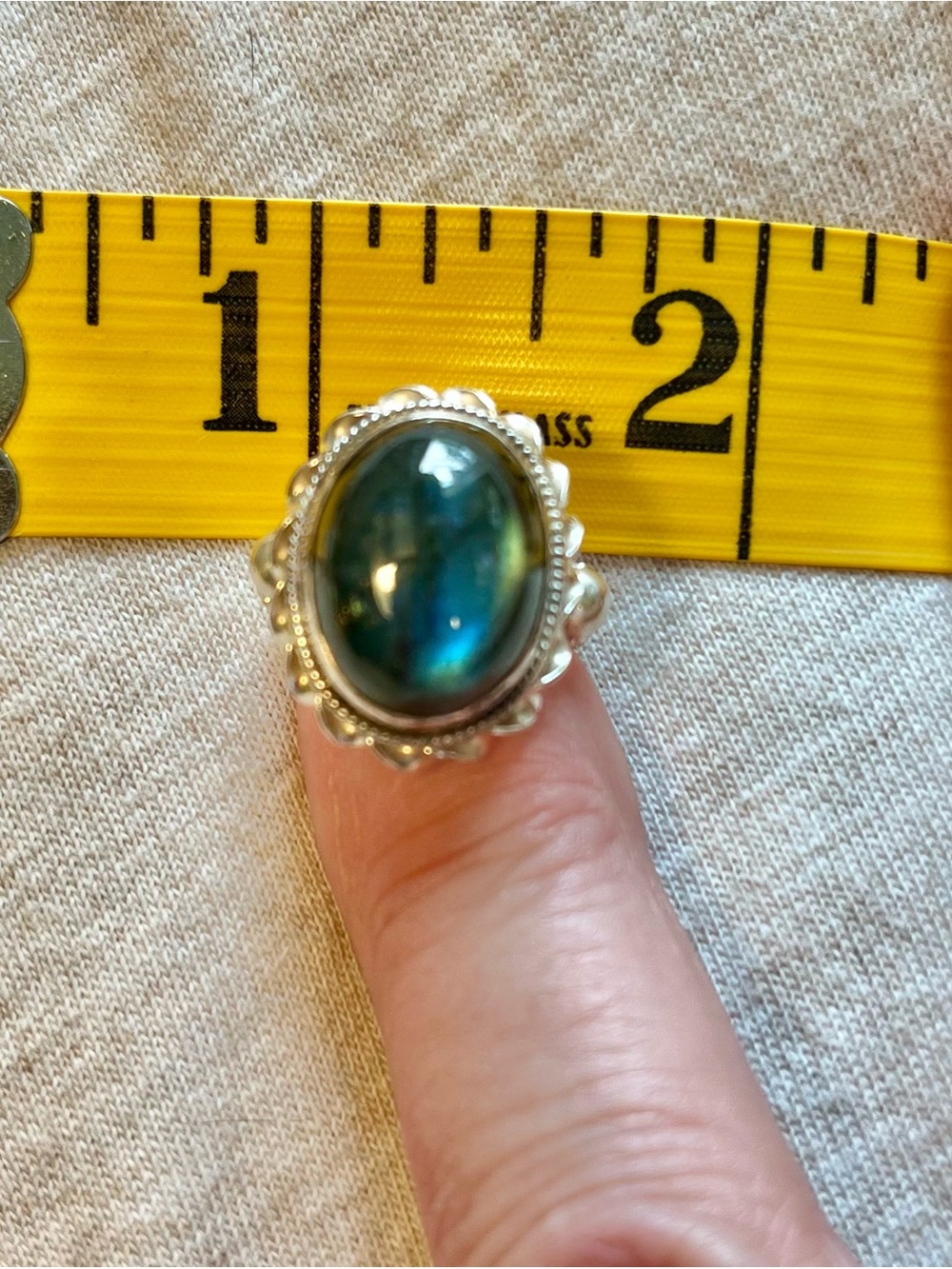 Vintage Labradorite Ring - Picture 2 of 5